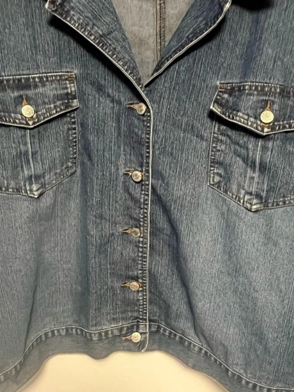 MISTE BLUE Plus Denim Jacket